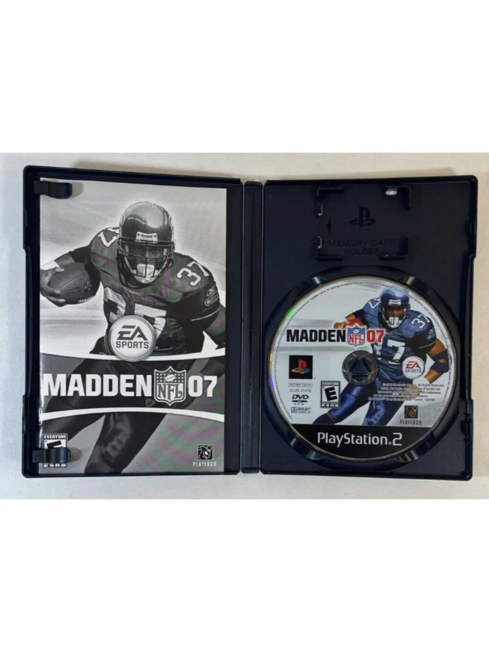 Lot of 2 Sony PlayStation 2, PS2 - Madden NFL Football 07 & NCAA Football 2005